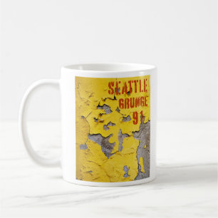 Seattle Grunge Music 1991 Coffee Mug