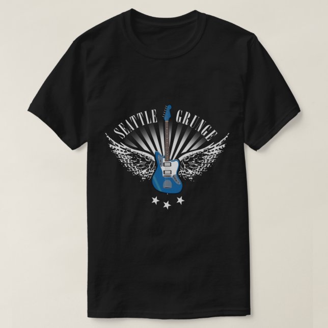 Seattle Grunge   T-Shirt (Design Front)