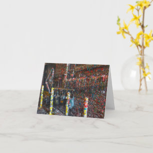Seattle Gum Wall Greeting  Card