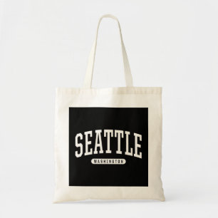 Seattle Hoodie Sweatshirt College University Style Tote Bag