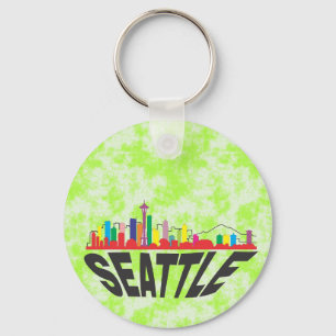 Seattle Key Ring