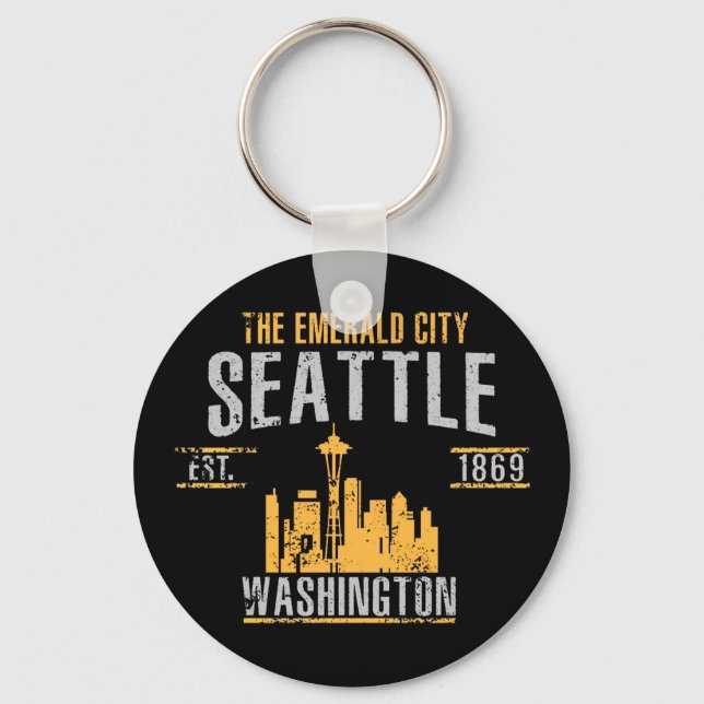Seattle Key Ring (Front)