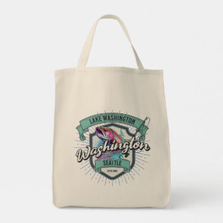 Seattle (Lake Washington), Washington Tote Bag