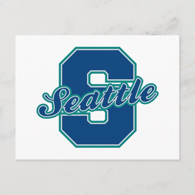 Seattle Letter Postcard (Front)