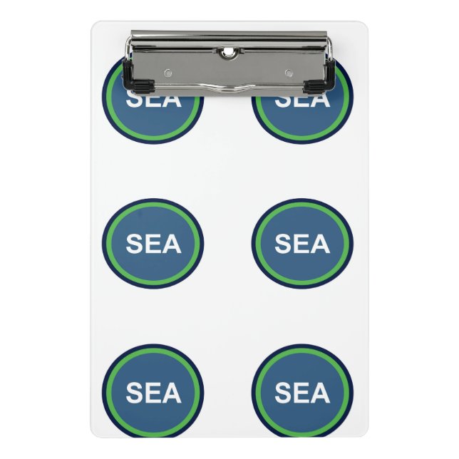 Seattle Mini Clipboard (Front)
