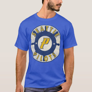 Seattle Pilots 1969 Brewers Defunct Fan Art T-Shirt