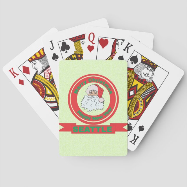 Seattle Playing Cards (Back)