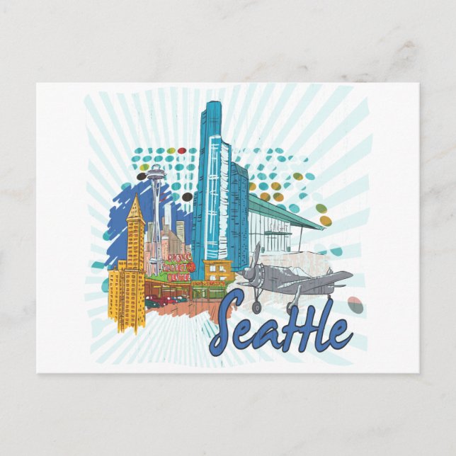 Seattle Postcard (Front)