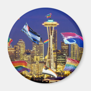 Seattle Pride Magnet