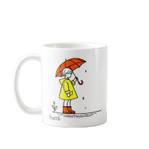 Seattle Rainy Day Souvenir Mug