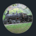 Seattle Retired Railroad Train Engine Dartboard<br><div class="desc">Beautiful old retired engine.</div>
