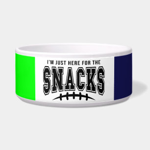 Seattle Seahawks Football Here For The Snacks Pet