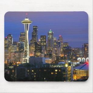 Seattle seen from Kerry Park in Queen Anne Mouse Pad