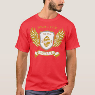 Seattle Shield and Wing Style T-Shirt