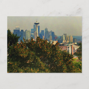 Seattle Skyline #1 Postcard