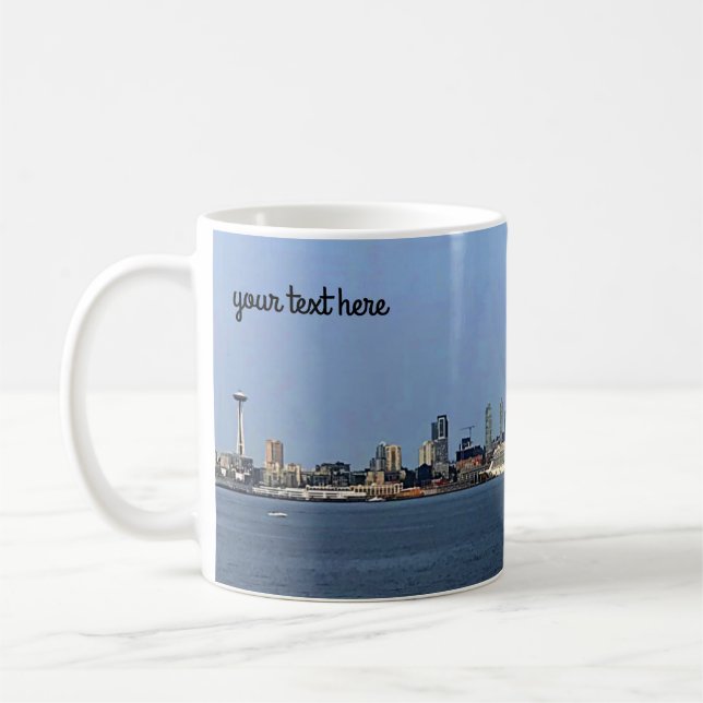 Seattle Skyline #4-3 Mug (Left)