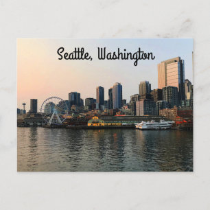 Seattle Skyline #5 Postcard