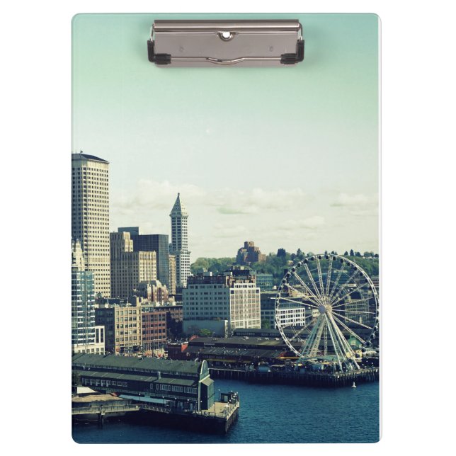 Seattle Skyline Clipboard (Front)