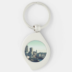 Seattle Skyline Key Ring
