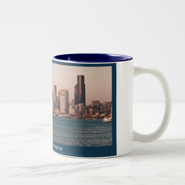 Seattle Skyline Mug (Right)