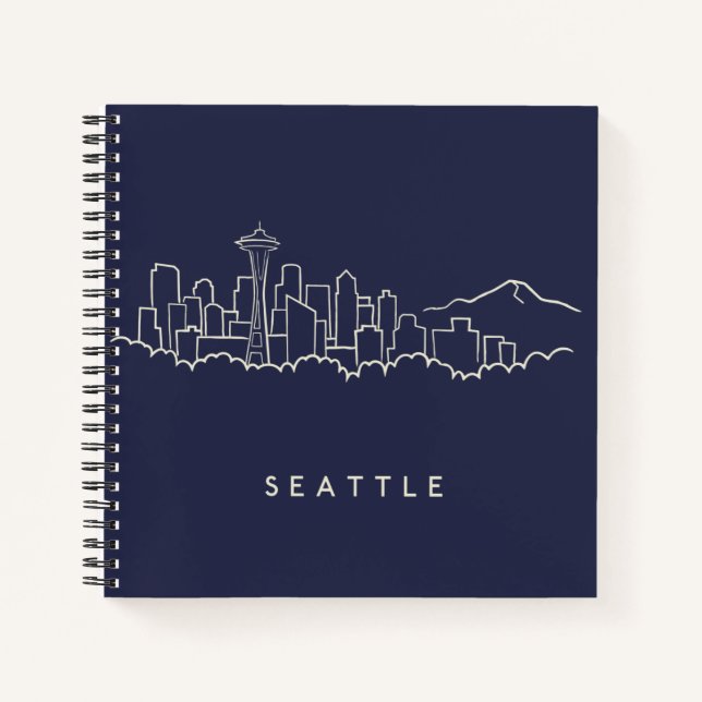 Seattle Skyline Notebook (Front)