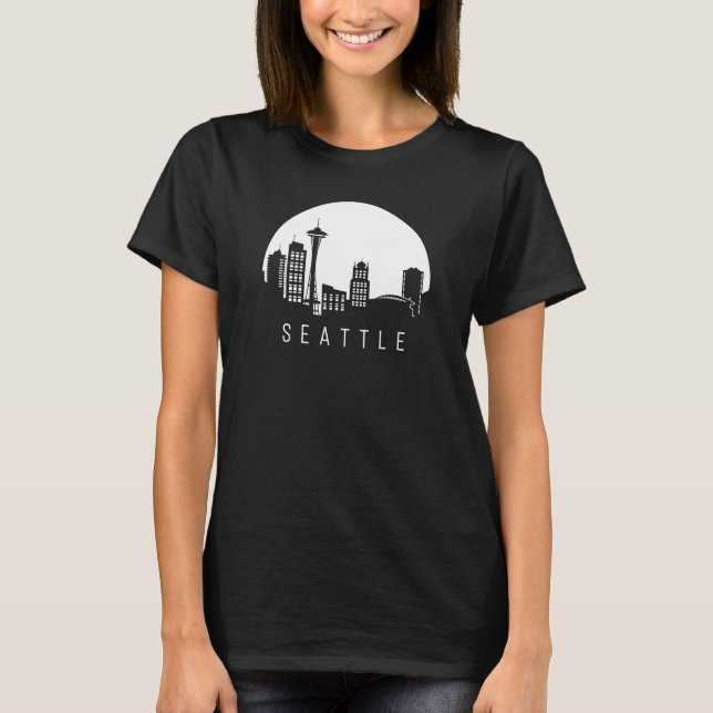 Seattle Skyline T-Shirt (Front)