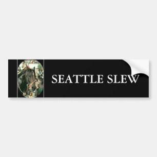 Seattle Slew Thoroughbred 1978 Bumper Sticker