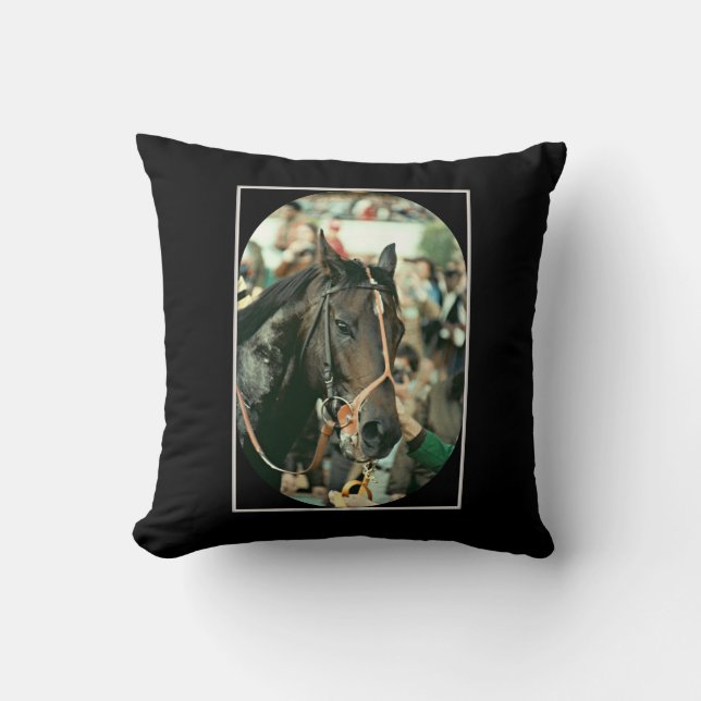 Seattle Slew Thoroughbred 1978 Cushion (Front)