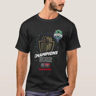 Seattle Sounders Champions 2022 Concacaf Champions T-Shirt