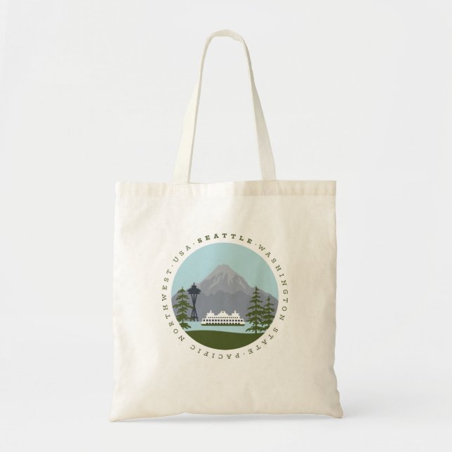 Seattle  tote bag (Front)