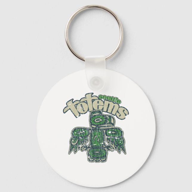 Seattle Totems Hockey 1958  Key Ring (Front)