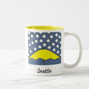 SEATTLE Two-Tone COFFEE MUG