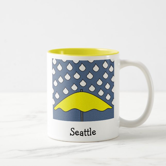 SEATTLE Two-Tone COFFEE MUG (Right)