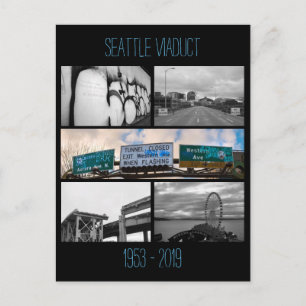 Seattle Viaduct Commemorative Postcard
