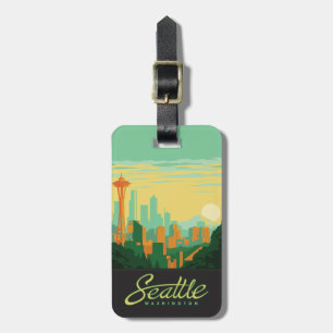 Seattle, WA Luggage Tag