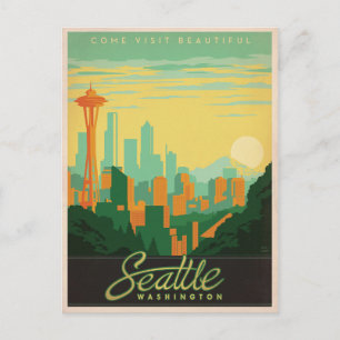 Seattle, WA Postcard