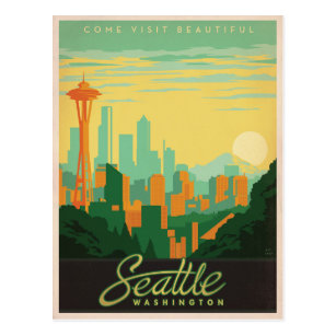 Seattle, WA Postcard