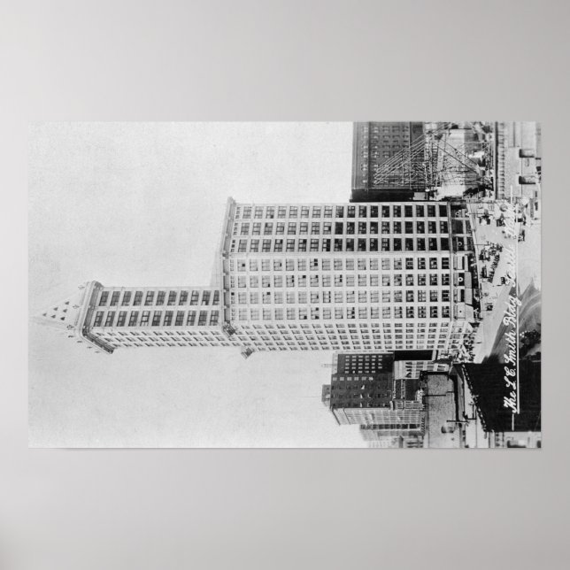 Seattle, WA - Smith Tower Building Poster (Front)