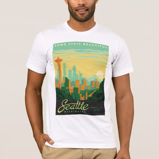 Seattle, WA T-Shirt (Front)