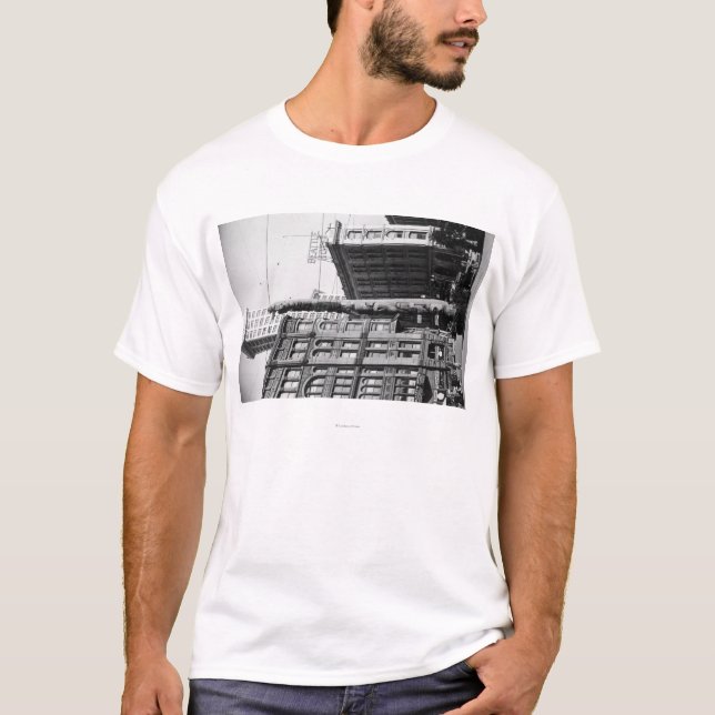 Seattle, WAIndian Totem Pole at Pioneer Square T-Shirt (Front)