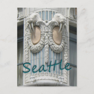 Seattle Walrus Postcard