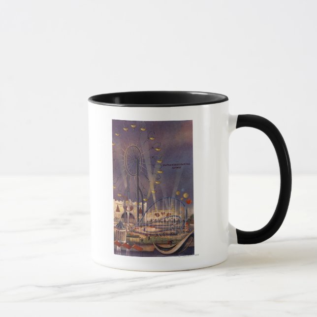 Seattle, Washington1962 World's Fair Poster Mug (Right)