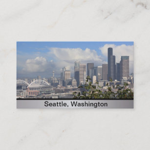 Seattle Washington Business Card