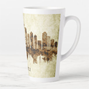 Seattle Washington Cityscape Latte Mug