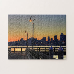 Seattle Washington Downtown Skyline Jigsaw Puzzle