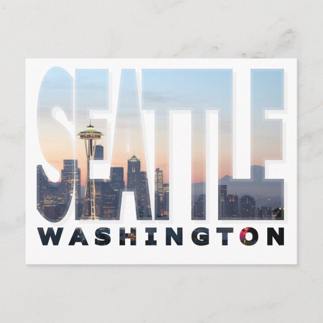 Seattle, Washington Postcard (Front)