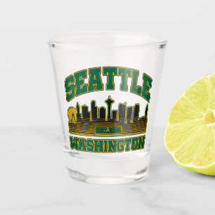 Seattle,Washington Shot Glass
