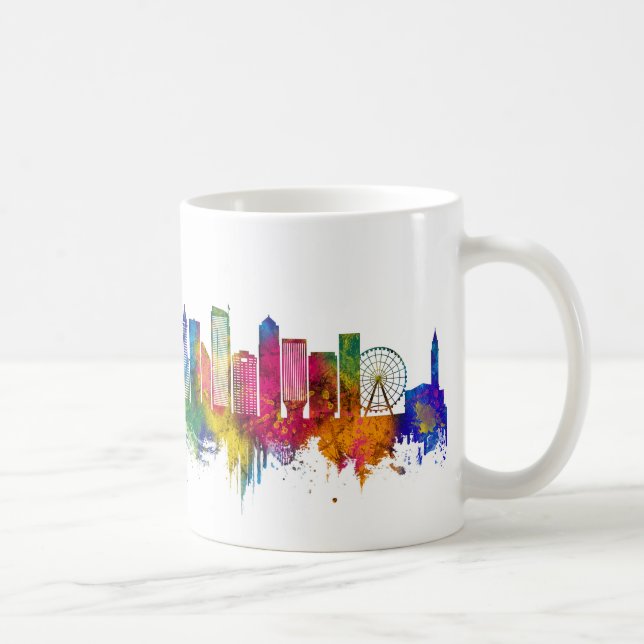 Seattle Washington Skyline Coffee Mug (Right)