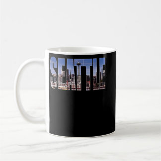 Seattle Washington Skyline Gift Keepsake Souvenir  Coffee Mug