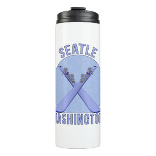 Seattle, Washington Thermal Tumbler
